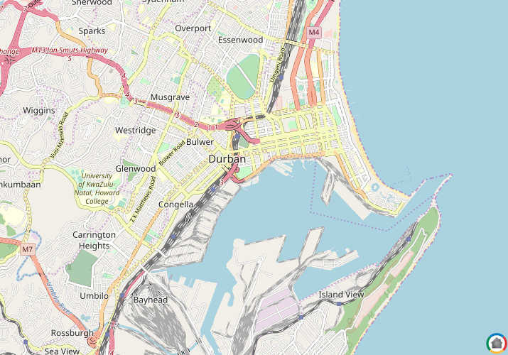 Map location of Wilson Wharf (Esplanade)